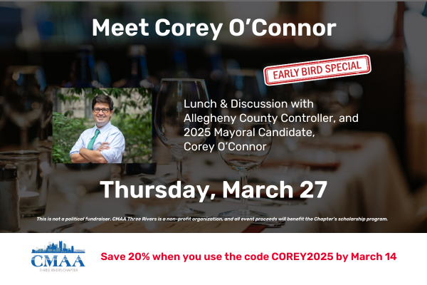 Small Print Meet Corey Early Bird Discount COREY2025