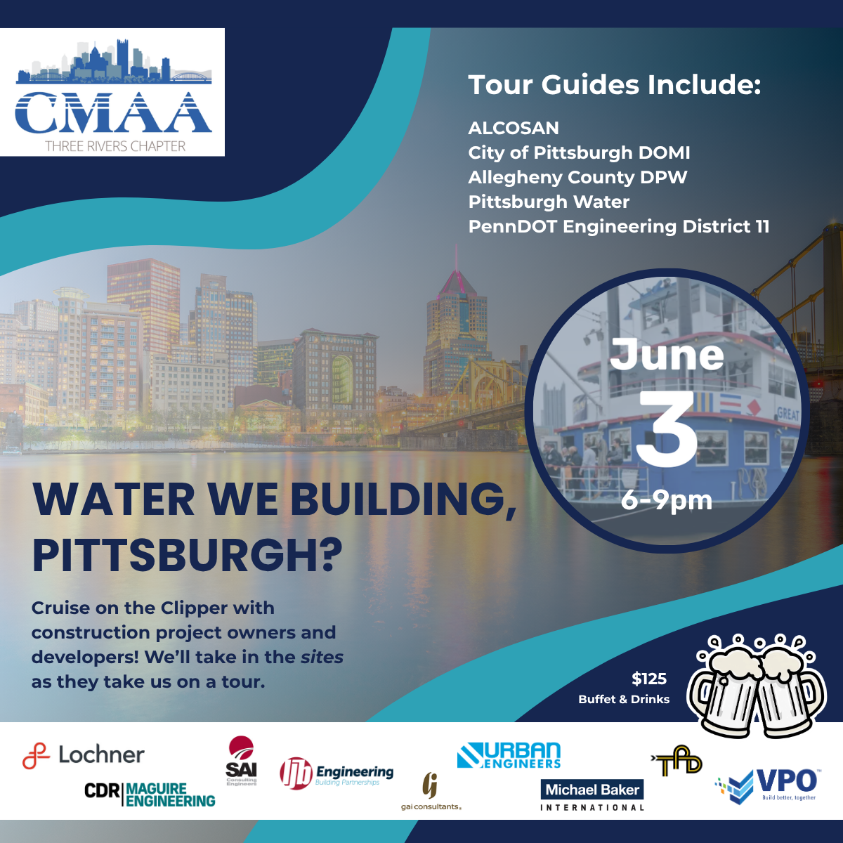 Water We Building, Pittsburgh flyer 582026
