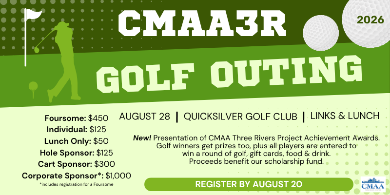 CMAA3R Golf Outing 2026 Promo w Deadline